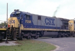 CSX 7058 on Waycross bound freight